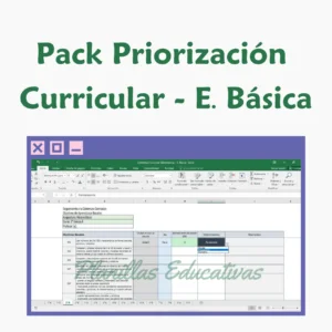 Pack - Priorización Curricular E. Básica